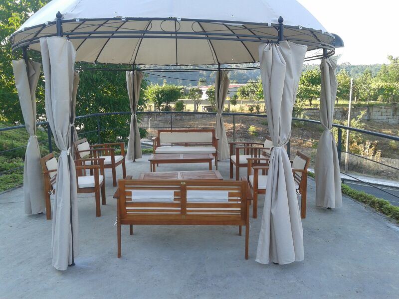 Pérgola en el Jardín